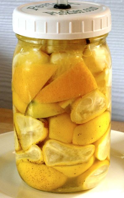 Fermented, Preserved Lemons